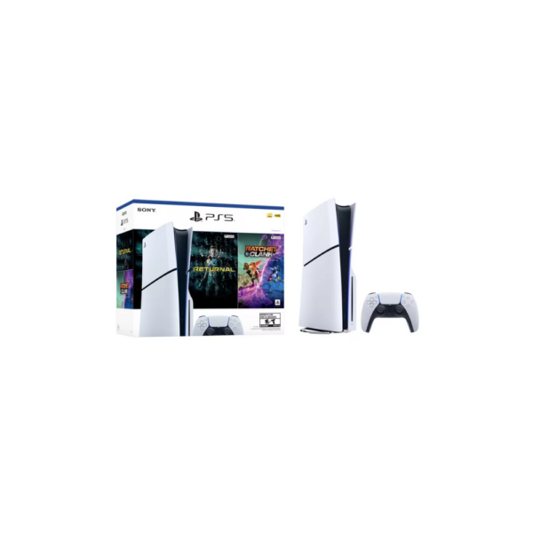 PlayStation 5 Slim Estándar 1TB + 2 Juegos